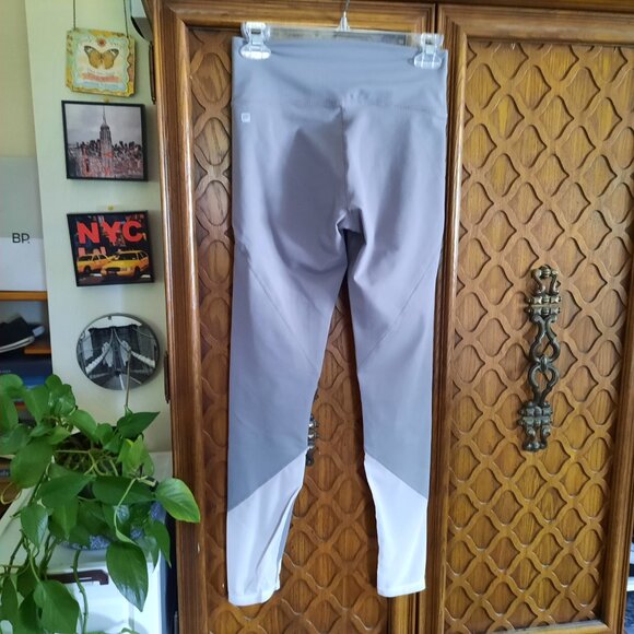 FABLETICS Define PowerHold® High-Waisted Leggings - Gray/Silver, Size S - Picture 6 of 15